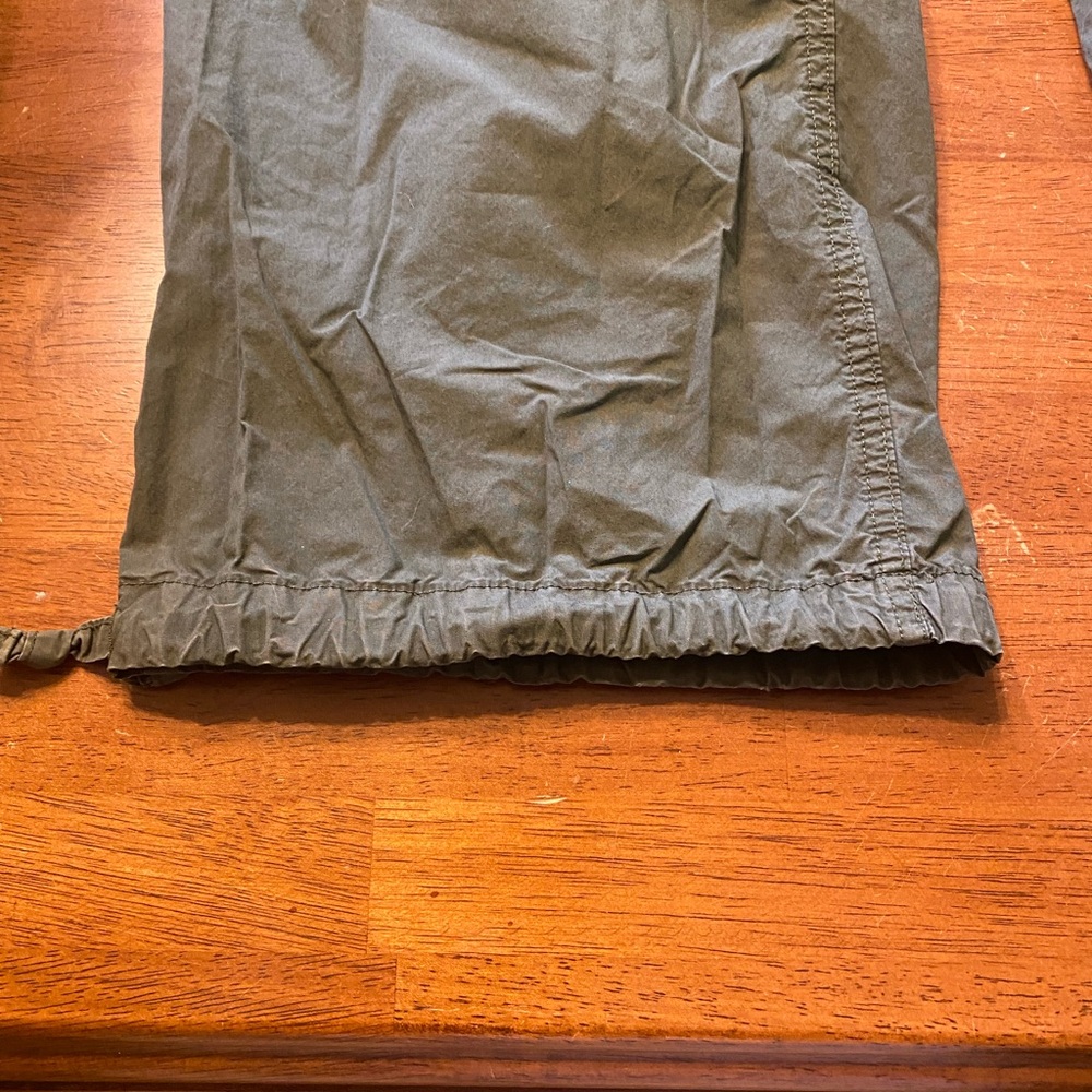 aerie Olive Green Drawstring Cargo Pants - Picture 8 of 8
